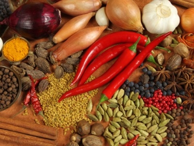 4 loại gia vị cho vóc dáng cân đối.